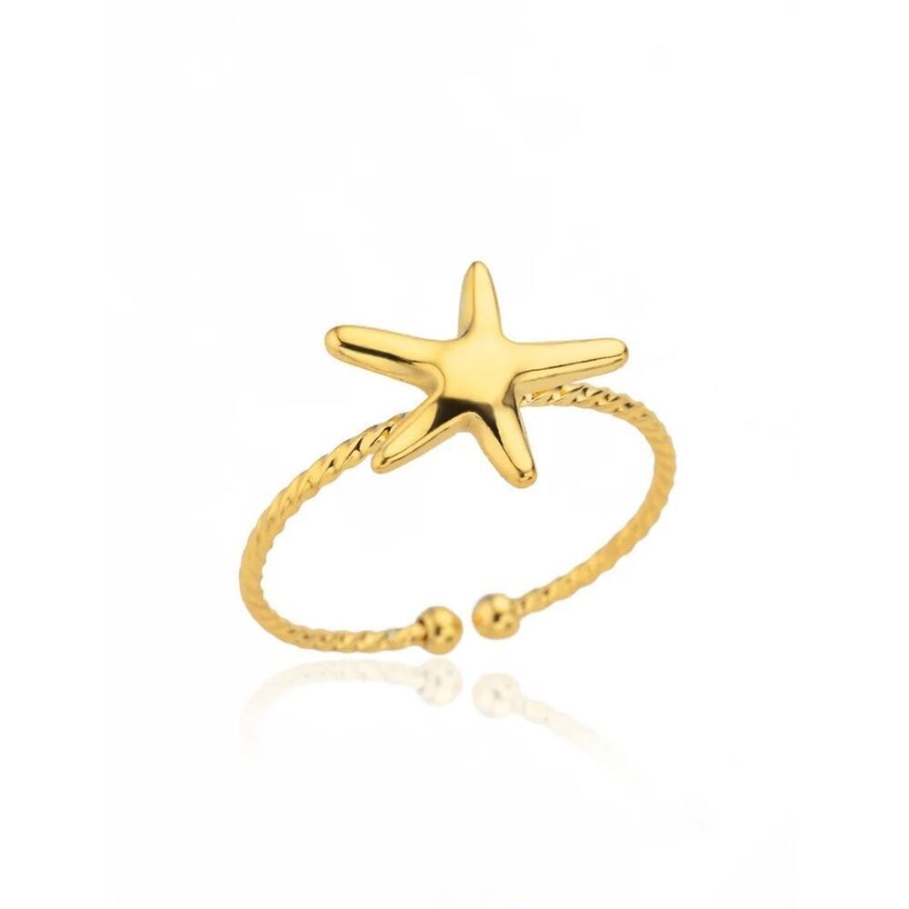 Starfish Band Ring Q1047